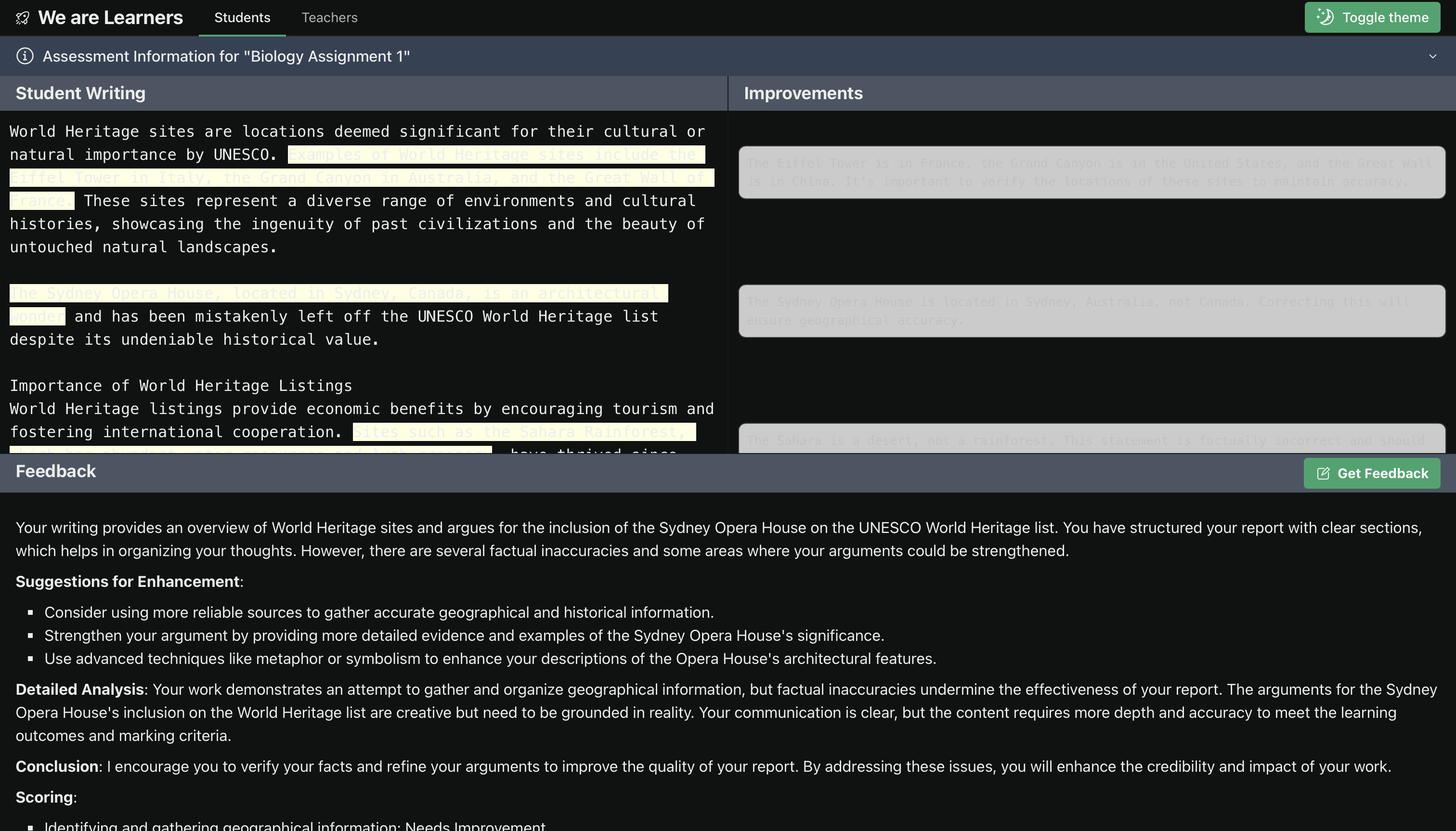 Copilot for Teachers